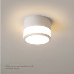 New LED round ceiling 9w/12w nordic macaron lamp with spotlight lamp corridor lamp living room home AC85-265V