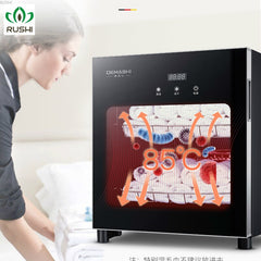 DEMASHI 220V Household Sterilizing Towel Heated Disinfection Cabinet Beauty Salon Towel Warmer Disinfecting Cabinets