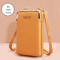 Women Bags Soft Leather Wallets Touch Screen Cell Phone Purse Crossbody Shoulder Strap Handbag for Female Cheap Women's Bags