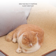 Couch Cat Scratch Protect Mat Cat Scraper for Cats Tree Scratching Post Cat Scratcher Sisal Sofa Mats Furniture Protector