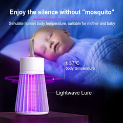 Newest USB Recharge Mosquito Killer Lamp Radiationless Mosquito Repellent Mute Electric Insect Trap Eliminator Indoor Lighting