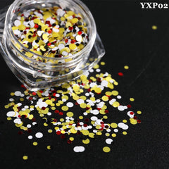 White Chrome Pearl Nail Powder Shimmer Glitter Wedding Bride Nail Design Aurora Rubbing Dust Mirror Effect Fairy Powder GLY459