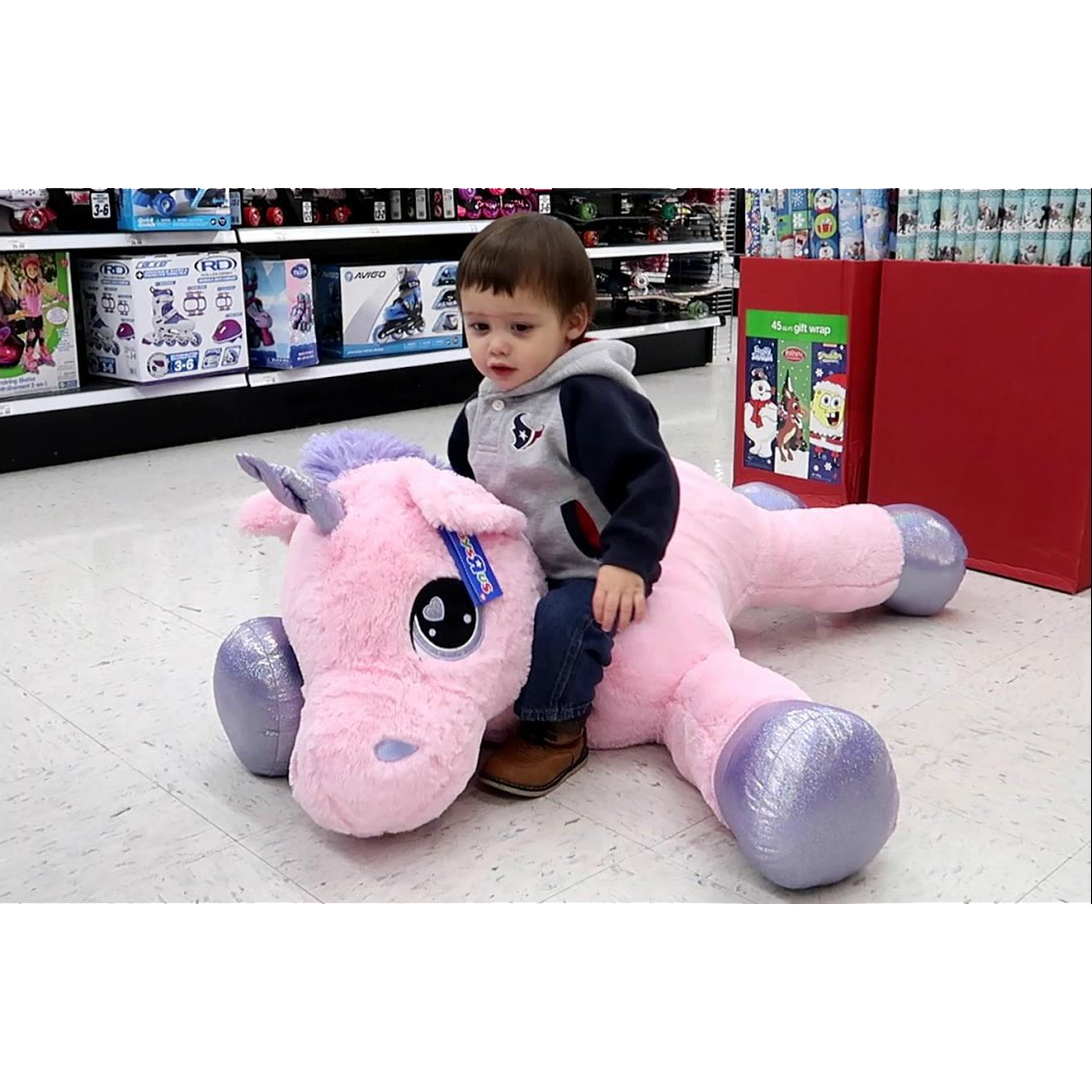 Giant Unicorn Stuffed Animal | Heccei