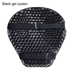 Motorcycle Honeycomb Gel Seat Cushion 3D Mesh Fabric Comfort Autobike Decompression Cover Shock Absorbing Relief Cushions