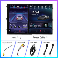 Universal Car Radio Stereo Android Auto Carplay Multimedia Video Player Navigation GPS Audio Smart Intelligent System 9.7 Inch