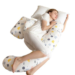 Pregnancy Pillow For Side Sleepers Nursing Comfortable Cotton Pregnant Women Body Pillow Support Waist Cushions