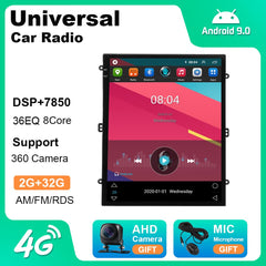 Universal Car Radio Stereo Android Auto Carplay Multimedia Video Player Navigation GPS Audio Smart Intelligent System 9.7 Inch