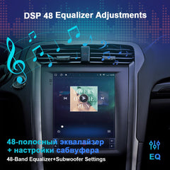 Universal Car Radio Stereo Android Auto Carplay Multimedia Video Player Navigation GPS Audio Smart Intelligent System 9.7 Inch