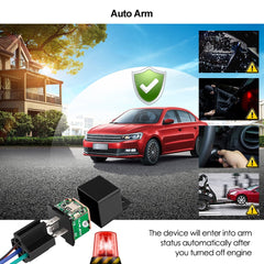 MiCODUS Relay GPS Tracker Car MV730 9-90V Cut Fuel ACC Detect 2G 4G Mini Motorcycle GPS Realtime Track Vibrate Alert FREE APP