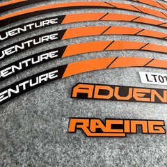 Reflective Motorcycle Accessories Wheel Sticker Hub Decals Rim Tape For KTM R2R SUPER 1290 ADVENTURE Adv 790 890 990 1190 1090