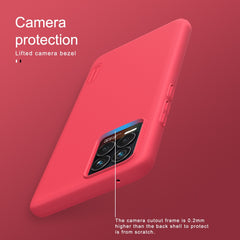 For OPPO Realme 8 Pro Case For Realme 8 Pro NILLKIN Frosted Shield PC Hard Back Cover For Realme 8 with Gift Phone Holder