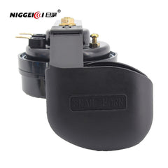 NIGGEII 12V car horn, motorcycle horn, super loud 115db, double waterproof design, 360 ° riveting, high cost performance