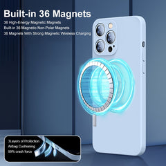 For Magsafe Magnetic Wireless Charging Case For iPhone 13 11 12 Pro MAX mini 8 Plus XR XS Max X SE 2020 Liquid Silicone Cover