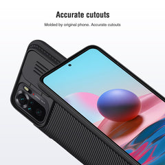 NILLKIN For Xiaomi Redmi Note 10/10 Pro Case CamShield Camera Protect Privacy Back Case For Redmi Note 10 Pro Max Cover For 10S