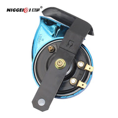 NIGGEII 12V car horn, motorcycle horn, super loud 115db, double waterproof design, 360 ° riveting, high cost performance