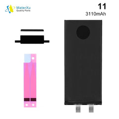 MasterXu Battery Cell NO Flex For iphone XR XS Max 11 Pro 12 13 Mini Sets Charge Smartphone Professional Phone Repair AAA Tools