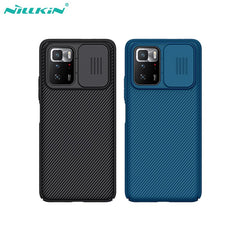 NILLKIN For Xiaomi Redmi Note 10/10 Pro Case CamShield Camera Protect Privacy Back Case For Redmi Note 10 Pro Max Cover For 10S