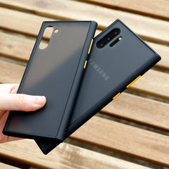 Matte Silicone Shockproof Bumper Phone Case For Samsung Galaxy Note 10 Pro 9 8 S10 S9 S8 S20 Plus S10E A51 A71 A21 A81 A91 Cover