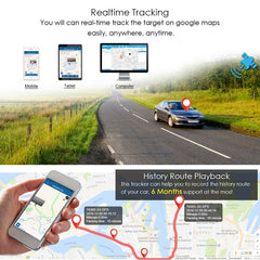 GPS Tracker Car Tracker 90 Day Standby Tkstar TK905 GPRS GPS Locator Waterproof Vehicle Tracker 2G Magnet Voice Monitor Free APP