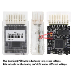 Tactrix Openport 2.0 ECU FLASH open port 2 0 Auto Chip Tuning OBD 2 OBD2 Car Diagnostic Tool For Mercedes-Benz J2534 Scanner