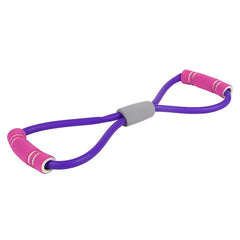 New Gym 8 Word Elastic Band Chest Developer Rubber LOOP Latex Resistance Bands Fitness Equipment Stretch Yoga Training Crossfit