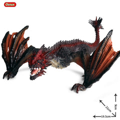 Oenux Prehistoric Jurassic Dinosaurs World Pterodactyl Saichania Animals Model Action Figures PVC High Quality Toy For Kids Gift