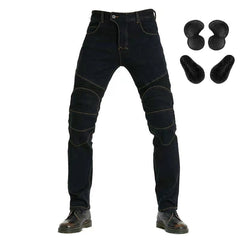 New autumn winter spring motorcycle pants classic outdoor riding motorcycle jeans Drop-resistant pants with protective gear