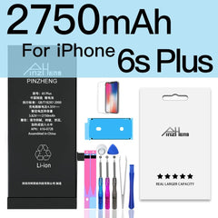 PINZHENG Original High Capacity Battery For iPhone 5S SE 5 6 6S 7 8 Plus Phone Replacement Batteries Warranty One Year Bateria