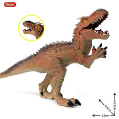 Oenux Prehistoric Jurassic Dinosaurs World Pterodactyl Saichania Animals Model Action Figures PVC High Quality Toy For Kids Gift