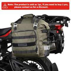 Rhinowalk 20L Motorcycle Bag Motor Saddlebag Side Universal Motorbike Waterproof Removable Inner Bag Luggage Pannier Accessory