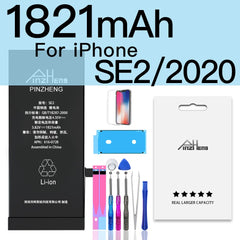 PINZHENG Original High Capacity Battery For iPhone 5S SE 5 6 6S 7 8 Plus Phone Replacement Batteries Warranty One Year Bateria