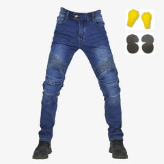 New autumn winter spring motorcycle pants classic outdoor riding motorcycle jeans Drop-resistant pants with protective gear