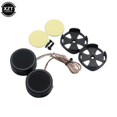 High Quality 1pair Universal High Efficiency Mini Dome Tweeter Loudspeaker 2x 500W Loud Speaker Super Power Audio Sound for car