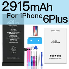 PINZHENG Original High Capacity Battery For iPhone 5S SE 5 6 6S 7 8 Plus Phone Replacement Batteries Warranty One Year Bateria