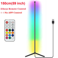 Living Room Dimmable Corner Floor Lamp