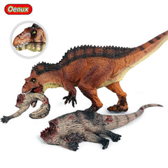 Oenux Prehistoric Jurassic Dinosaurs World Pterodactyl Saichania Animals Model Action Figures PVC High Quality Toy For Kids Gift