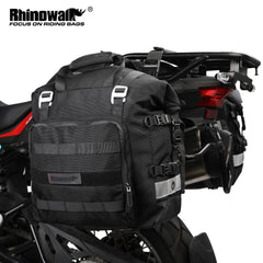 Rhinowalk 20L Motorcycle Bag Motor Saddlebag Side Universal Motorbike Waterproof Removable Inner Bag Luggage Pannier Accessory