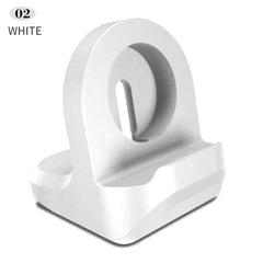 Silicone Charger Stand for Apple Watch Serie 7 6 5 4 3 21 SE Apple watch Iwatch Station Dock Charging Desktop Holder Accessories