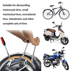 Motorcycle Tyre Repair Tool Tire Changing Levers Auto Spoon Tire Kit 30CM Bike Tire Levers Spoon Rim Protector Tire Repair Tool