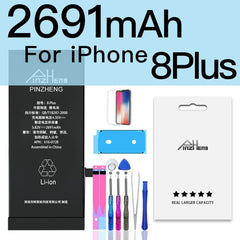 PINZHENG Original High Capacity Battery For iPhone 5S SE 5 6 6S 7 8 Plus Phone Replacement Batteries Warranty One Year Bateria