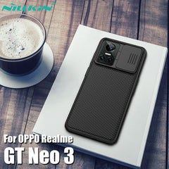 For OPPO Realme GT Neo 3 Case NILLKIN CamShield Slide Lens Camera Protection Case For Realme GT Neo 3 Back Cover