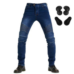 New autumn winter spring motorcycle pants classic outdoor riding motorcycle jeans Drop-resistant pants with protective gear