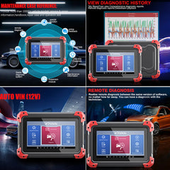 XTOOL D7 OBD2 Scanner Automotivo Car Diagnostic Tool Key Programmer Code Reader OBDII Key Coding full system diagnostic Tools