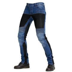 New autumn winter spring motorcycle pants classic outdoor riding motorcycle jeans Drop-resistant pants with protective gear