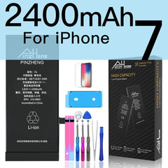 PINZHENG Original High Capacity Battery For iPhone 5S SE 5 6 6S 7 8 Plus Phone Replacement Batteries Warranty One Year Bateria