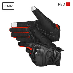 IRON JIA&#39;S Summer Motorcycle Gloves Men Touch Screen Breathable Moto Racing Riding Motorbike Protective Gear Motocross Gloves