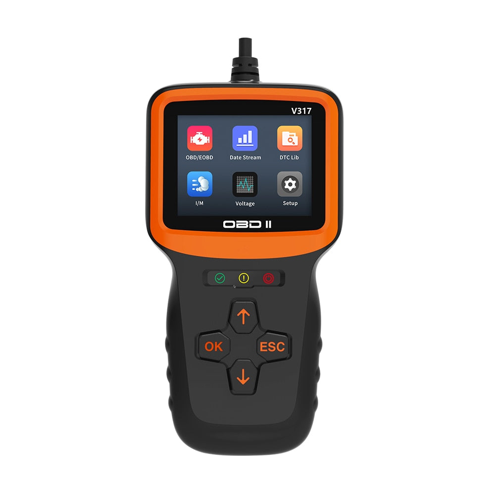 Eobd Obd 2 obd2 scanner professional tool Reset Clear Check engine Fault Light code reader scan car diagnostic tools cars full