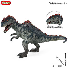 Oenux Prehistoric Jurassic Dinosaurs World Pterodactyl Saichania Animals Model Action Figures PVC High Quality Toy For Kids Gift