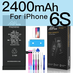 PINZHENG Original High Capacity Battery For iPhone 5S SE 5 6 6S 7 8 Plus Phone Replacement Batteries Warranty One Year Bateria