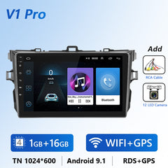 Podofo Multimedia For Toyota Corolla 2006-2012 Android Auto Radio Car Intelligent System Audio 2Din Head Unit Stereo Receiver